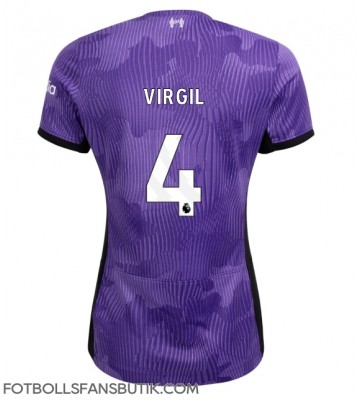 Liverpool Virgil van Dijk #4 Replika Tredje Tröja Damer 2023-24 Kortärmad